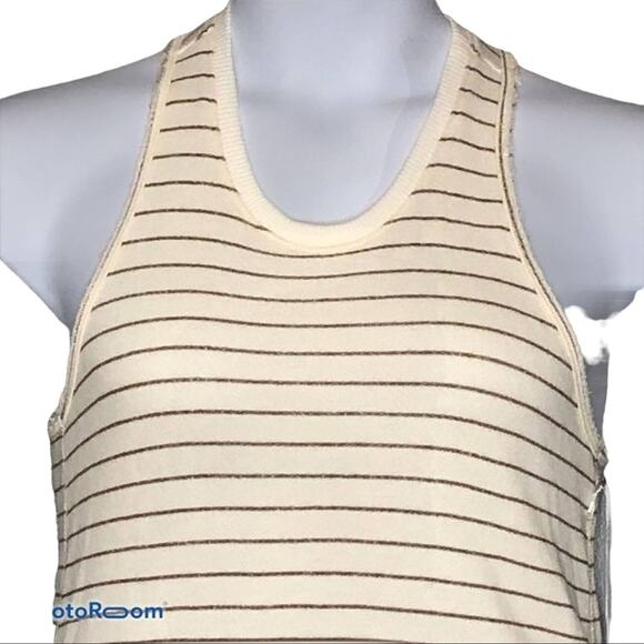 Anthropologie Sundays Striped French Terry Mini Tank Dress NWT size XS - Picture 3 of 9